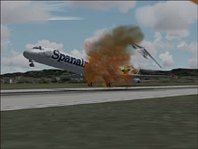 Accidente de Barajas a Gran Canaria