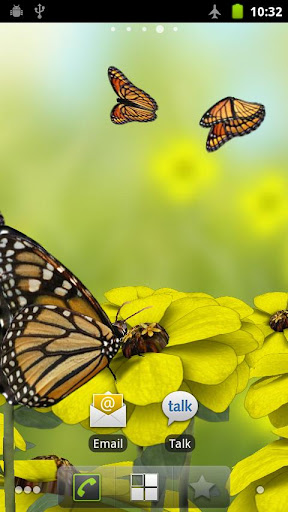 【免費個人化App】Butterflies 3D Live Wallpaper-APP點子