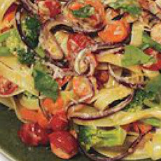 Stir-Fried Pasta Primavera