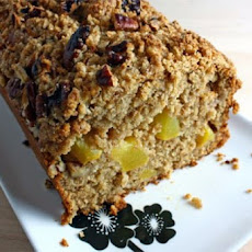Nutty Peach Quick Bread