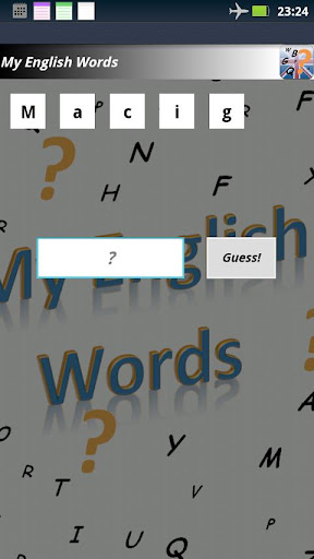 【免費解謎App】My English Words!-APP點子
