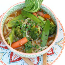 Veggie Pho (Vietnamese Noodle Soup)