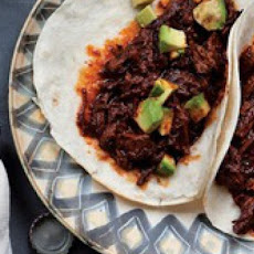 Shredded Pork in Ancho-Orange Sauce (Chilorio) from 'Pati's Mexican Table'