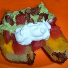 Garlic Potato Skins