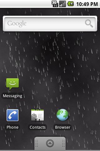 Live Wallpaper: Raining