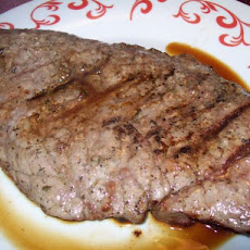 Maple Pepper Steaks