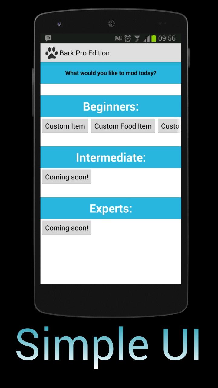 Android application Bark Pro Edition screenshort