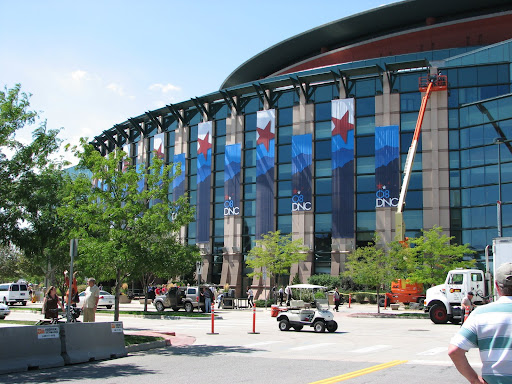 DNC outside pepsi center