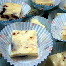 Almond White Chocolate Fudge