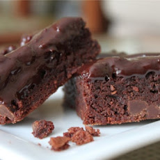 Double Chocolate Brownies with Ganache