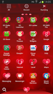 How to mod Love Theme for GO Launcher 3.0 unlimited apk for android