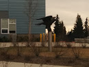 Falcon Statue