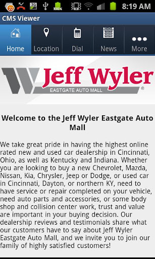 Jeff Wyler Eastgate Auto Mall