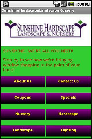 Sunshine Hard. Land. Nursery