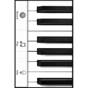 Piano Pro mobile app icon