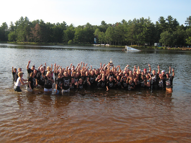 Mad-City Celebrates 1st Place by Swimming in Lake Wazeecha