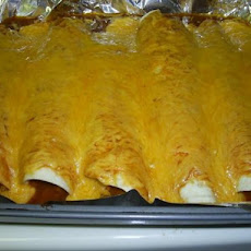 Easy Cheesy Ground Beef Enchiladas