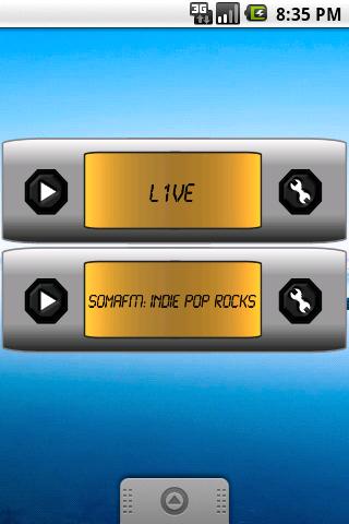Web Radio Widget