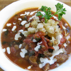 Take-Out Lentil Soup With Garlic and Cumin