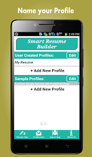 Smart Resume Builder / CV Free Business app for Android Preview 1