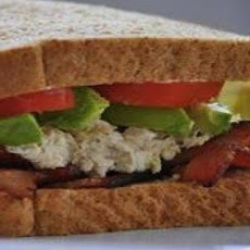 Tuna, Avocado and Bacon Sandwich