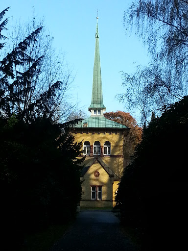 Friedhof Ohlsdorf - Rückseite Kapelle 2
