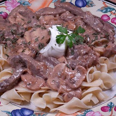 Classic Beef Stroganoff