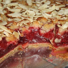 Frosted Cranberry-Cherry Pie