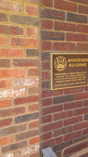 Anderson Building Historic Marker