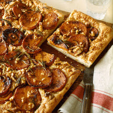 Caramelized Sweet Potato Focaccia