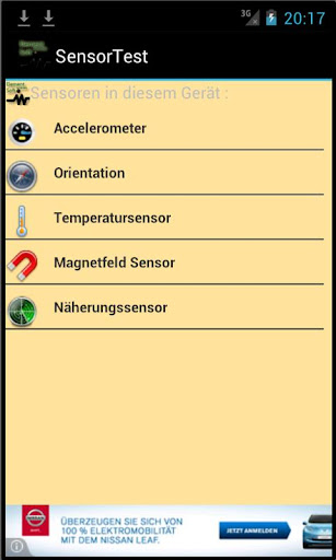 Sensor Test