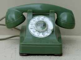 Desk Phones - Western Electric 302 Green 1