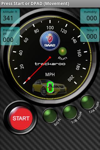 Saab Speedo Dynomaster Layout