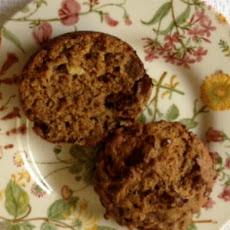 Rustic Banana Bran Muffins