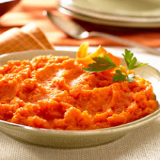 Easy Mashed Gingered-carrots