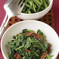 Sauteed Spinach with Bacon