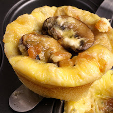 Onion, Mushroom, and Goat Cheese Mini Frittatas Recipe
