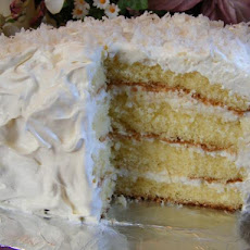 Coconut Sour Cream Cake
