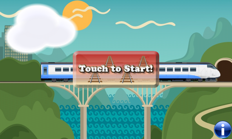 Android application Toy Train Puzzles for Toddlers screenshort