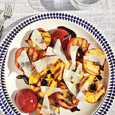 Grilled Stone Fruit with Balsamic Glaze
