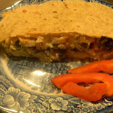 Fiesta Chicken Vegetable Quesadillas