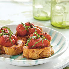 Bruschetta with Warm Tomatoes