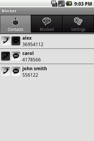 SMS Call Blocker LITE