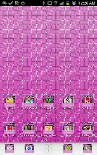 【免費個人化App】THEME - Purple Paisley-APP點子