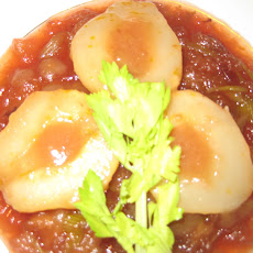 Roasted Celery, Pear-Apple Sweet Surprise