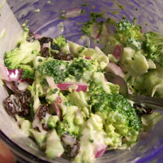 Fresh (That Means Raw) Broccoli Salad