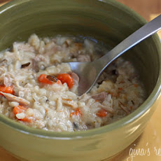 Chicken Shiitake and Wild Rice Soup
