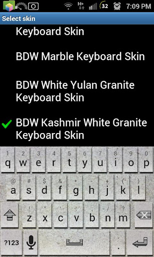 White Kashmir Keyboard Skin