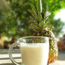 Frosty Pineapple Nog