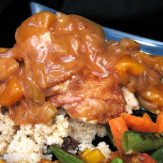 Chicken With Apricots and Cider